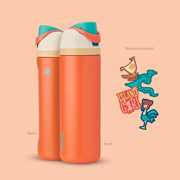 owala Other - New - Owala Disney Princess Collection Moana 24 oz FreeSip Water Bottle
